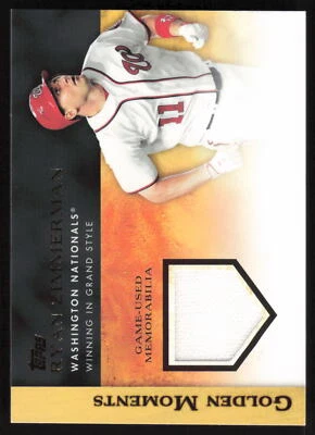2012 Topps Update #GM-U39 Ryan Zimmerman     Washington Nationals Card - Image 1 of 2