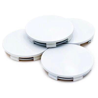 4pc 65mm / 2.56in  Wheel Center Cap For TE37 17"&18" RE30 CE28n 18" Rim White - Image 1 of 4