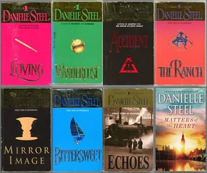War Romance Sagas Lot of 8 Paperback by Danielle Steel - Picture 1 of 12