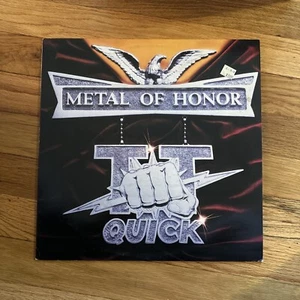 TT QUICK "Metal Of Honor" (LP 1986) (90521-1 Megaforce) rare magazine clippings - Picture 1 of 9