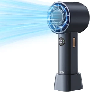 Portable Handheld Fan, Speed(1-100) Adjustable Personal Turbo Fan, 3600Mah USB R - Picture 1 of 6