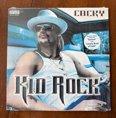 Kid Rock - Cocky (2001) 2x LP Vinyl - 1st pressing, sealed, hype sticker, rare - Image 1 of 4