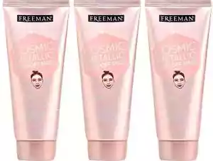 Freeman Cosmic Metallic Rose Gold Peel-Off Facial Mask (3 Pack) - Picture 1 of 6
