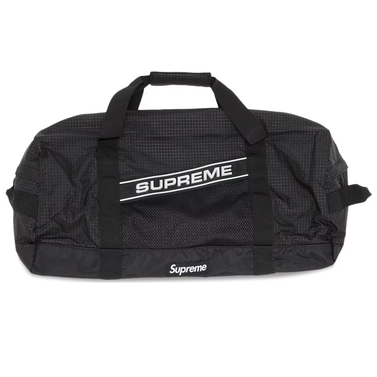 Supreme Black Duffle Bags for Men for sale | eBay