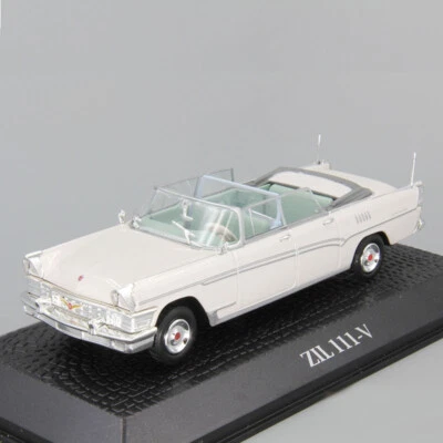 ZIL-111-V (Leonid Brejnev) Limousine White Diecast Model 1:43 2696004W - Image 1 of 2