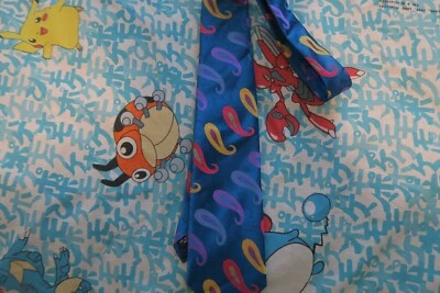 Corbata de diseñador azul 100 % seda VERSE 9 Paisley para hombre Italia Internet Foto 1 de 4