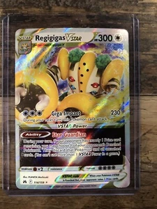 Pokémon TCG Regigigas VSTAR Corona Zenith 114/159 Holo Ultra Rara - Foto 1 di 2