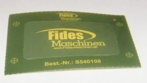 Langzeitschablone zum dauerhaft dunkel & Negativ ätzen(Nutzbar 74 x 52 mm) Fides - Bild 1 von 2
