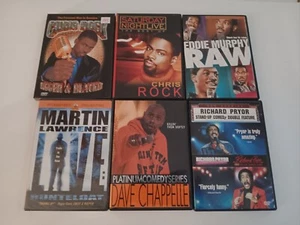 Dave Chappelle 6 DVD LOT Chris Rock FABRIKVERSIEGELT - größer und schwärzer Pryor  - Bild 1 von 18