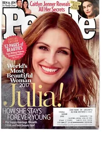PEOPLE MAGAZINE - MAY 1 2017 - JULIA ROBERTS- CAITLYN JENNER REVEALS SECRETS - Picture 1 of 1