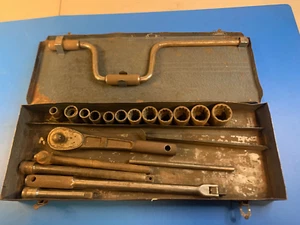 VINTAGE CRAFTSMAN USA CIRCLE H STECKSCHLÜSSELSATZ mit OVP - Bild 1 von 6