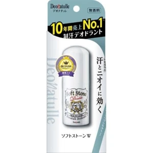 Deonatulle Soft Stone W Popular Stick Type Deodorant Fragrance-Free 20g  - Picture 1 of 6
