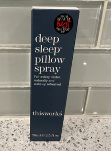 THISWORKS DEEP SLEEP PILLOW SPRAY 2.5 OZ / 75 ML BRAND NEW BOX Natural Sleep Aid - Picture 1 of 5