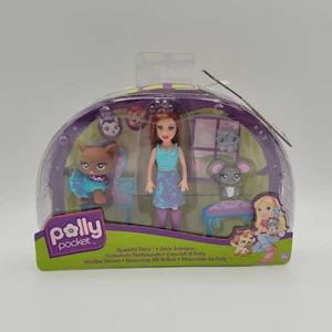 Polly Pocket Sparkling Sparklin' Pets Cat and Mouse 2008 Mattel - Bild 1 von 9
