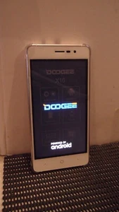 Doogee X10 Unlocked Dual Sim 8GB 5.0" 512MB RAM Android Smartphone-Gold AS-IS - Picture 1 of 8