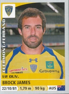 103 BROCK JAMES # AUSTRALIA ASM CLERMONT TOP 14 STICKER PANINI RUGBY 2015 - Picture 1 of 1