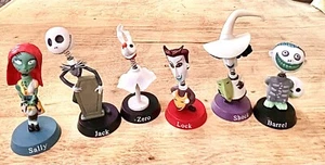 ** 2.5"-3" Disney Nightmare Before Christmas Bobblehead 6pc Set ** - Picture 1 of 1