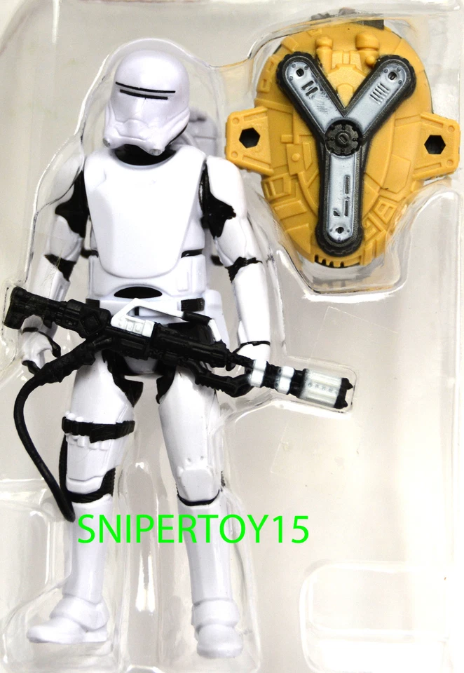 Loose First Order Flametrooper Star Wars 3 3/4" The Force Awakens Snow Desert - Image 1 of 1