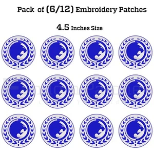 BJJ Martial Arts Patches Renzo Gracie Club Embroidery Patches Gracie BJJ Patches - Picture 1 of 7