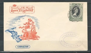 GIBRALTAR BRITISH COMMONWEALTH QEII COMMEMORATIVE ILLUSTARTED FDC LOT (BCL 96) - Picture 1 of 1