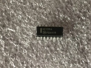 MC74HC139AD IC DECODIFICADOR/DEMUX 2 A 4 LÍNEAS HC-CMOS PLÁSTICO SOP 16 PINES (4 POR LOTE) - Imagen 1 de 4