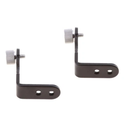 2 x Telescope Tripod Mount Holder L-type Metal Fixed Bracket - Image 1 of 4