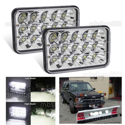 2PCS DOT LED Headlights Headlamp Fit BLIZZARD Snowplow Snow Plow 680LT 720LT 810 - Image 1 of 4