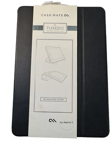Case-Mate Tuxedo Folio Case for Apple iPad Air 2 - Black - Picture 1 of 2