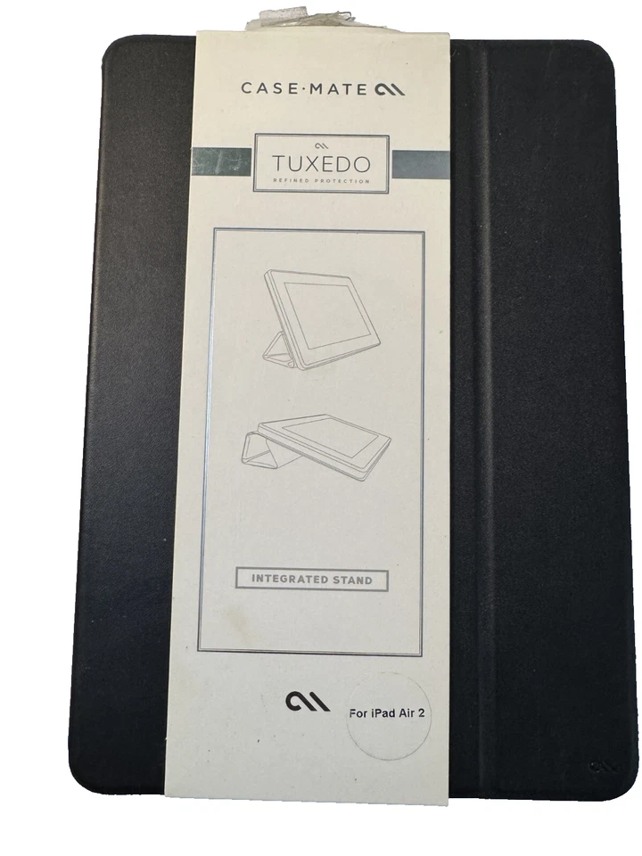 Case-Mate Tuxedo Folio Case for Apple iPad Air 2/iPad (5th Gen) - Black - Image 1 of 2