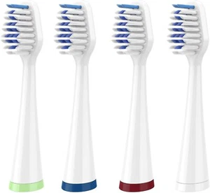 Replacement Brush Heads for Smile Bright Platinum Sonic Electric Toothbrush, - Picture 1 of 12