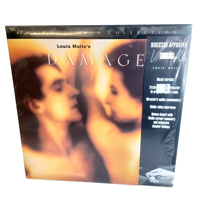 Damage The Criterion Collection Laserdisc 1993 Jeremy Irons Binoche EP CLV WS - Image 1 of 3