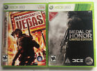 Rainbow six Vegas & Medal Of Honor Limited Edition Xbox 360 Game Bundle
