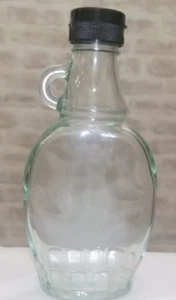 Glass Maple Syrup Bottle with Plastic Cap - Picture 1 of 11