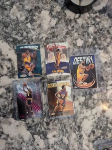 Kobe Bryant 5 Card Lot Assorted 90s Inserts Topps Skybox Chrome Foil - Picture 1 of 24