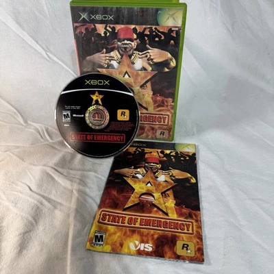 State of Emergency Microsoft Original Xbox 2003 Completo y Probado ~ ¡ENVÍO RÁPIDO!! Foto 1 de 4