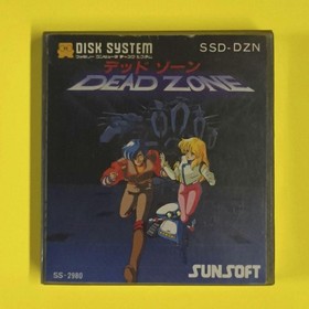 Dead Zone Famicom Disk System Japan Import Sunsoft with Case and Manual