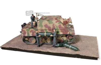 FORCES OF VALOR, STURMMORSERWAGEN Tiger 606/4 MIT 38CM RW61 L/3.5 Cannone d'a... - Immagine 1 di 4