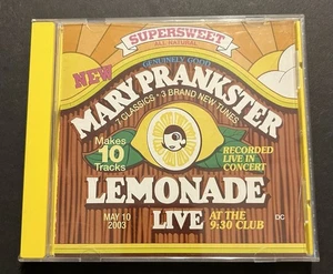 Mary Prankster Lemonade Live At the 9:30 Club 2003 CD VG+/VG RARE - Picture 1 of 3