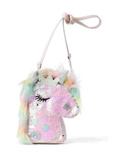Wonder Nation Girls Unicorn Icon Crossbody Bag - Picture 1 of 2