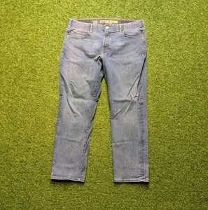 Lee Extreme Motion Jeans Mens Size 36x34 Blue Athletic Fit Tapered Leg Stretch - Picture 1 of 9
