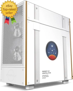 Boîtier de jeu PC mi-tour H5 Flow Starfield Compact ATX perforé à débit d'air élevé - Photo 1/1