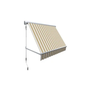 Awntech 3 ft. Mesa Window Retractable Awning, Linen & White - 24 x 24 in. - Picture 1 of 1