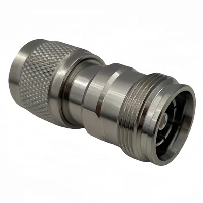 N Male Plug to 4.3-10 Female Socket RF Coaxial Converter Adapter N-4.3/10 DIN - Image 1 of 4