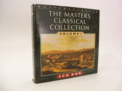 The Master Classical Collection Vol. 1 - 5 CD Box Set Mozart Ravel Bizet Bach - Image 1 of 4