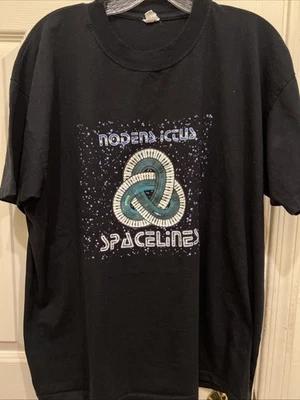 Nodens Ictus Spacelines Tee Shirt Ozric Tentacles Ambient Rave Aphex Twin Synth - Image 1 of 2