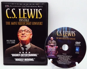 C.S. LEWIS ONSTAGE THE MOST RELUCTANT CONVERT DVD From Atheist To Christian CC - Picture 1 of 3
