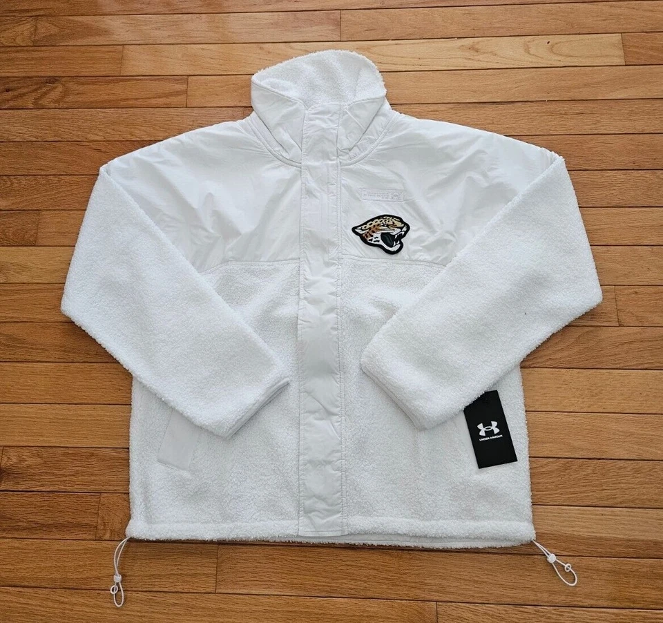 Jacksonville Jaguars Under Armour Mission Boucle Jacket/Swacket for Ladies NWT - Image 1 of 1