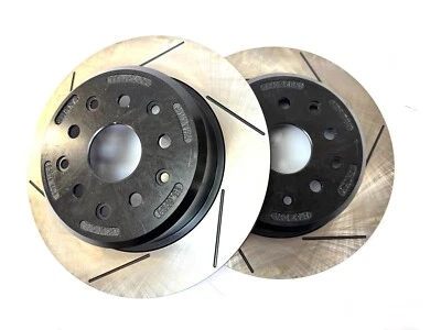 Slotted Rotor Set for 93-98 Toyota Supra Turbo Rear Rotors, light weight - Image 1 of 4