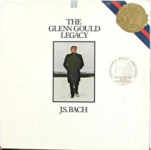 GLEN GOULD LEGACY LP ALBUM J.S. BACH 4 RECORD BOX SET EX COND VOL. 1 - Picture 1 of 7