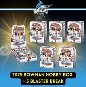 Philadelphia Phillies 2025 Bowman Hobby Box + 5 Blaster Break 3279 - Bild 1 von 1